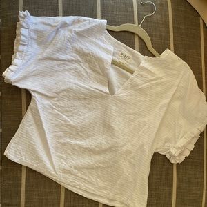 Mirth white cotton blouse